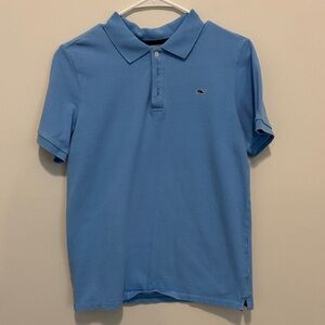 Vineyard Vines pique polo Blue Boys XL